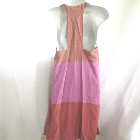 NWT RICHARD NICOLL ROSE SILK Mini Dress NEW - Picture 4 of 6